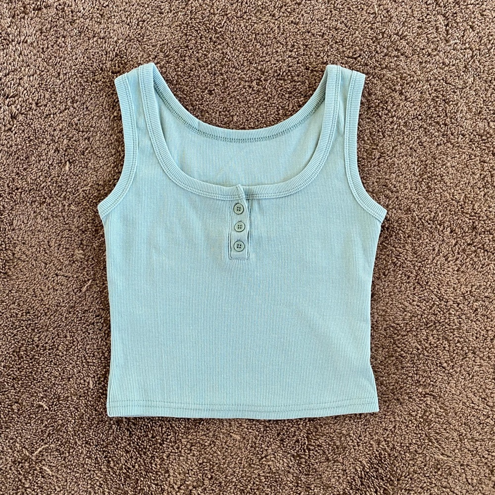Shein Green Tank Top